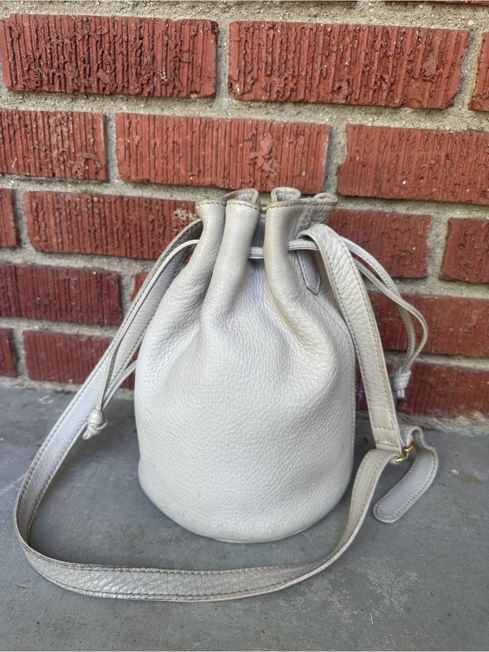 Vtg Coach 4905  Drawstring Bucket Sonoma  Pebbled Leather Bag - Picture 9 of 9